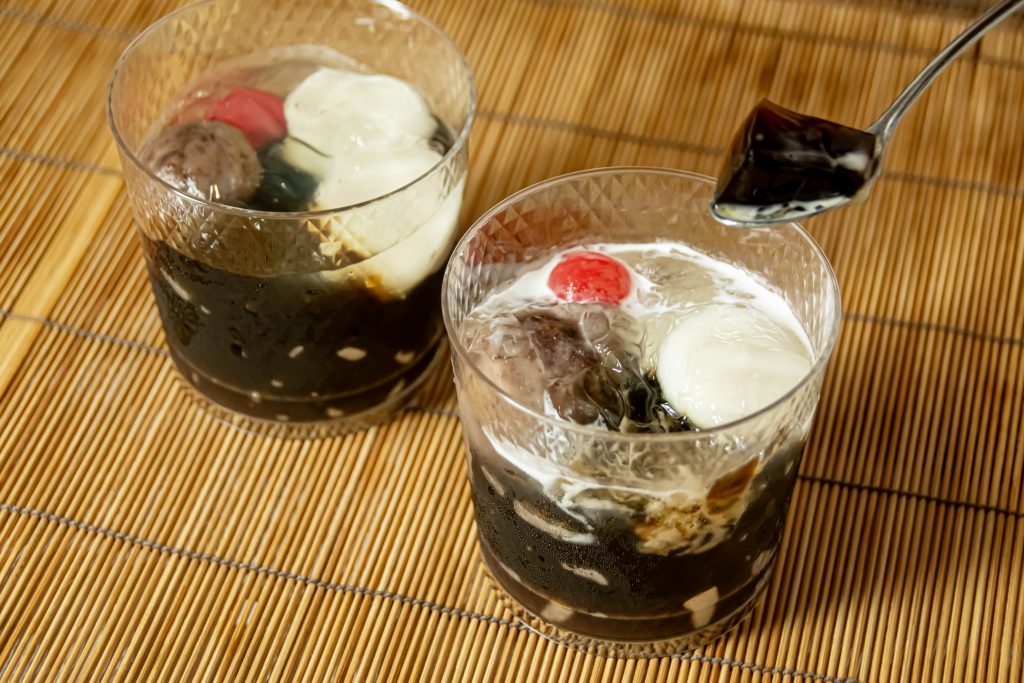 【季節限定】コーヒーゼリーあんみつ