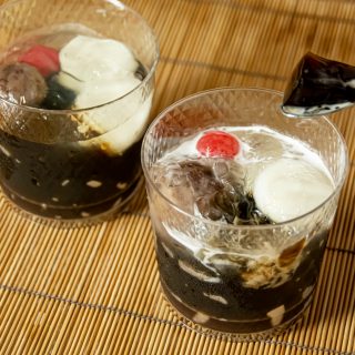 【季節限定】コーヒーゼリーあんみつ